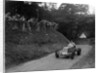 ERA of Raymond Mays competing in the Shelsley Walsh Hillclimb, Worcestershire, 1935 by Bill Brunell