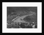 Bugatti Type 51 competing in the Shelsley Walsh Hillclimb, Worcestershire, 1935 by Bill Brunell