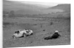 Riley 16 competing in the London Motor Club Coventry Cup Trial, Knatts Hill, Kent, 1938 by Bill Brunell