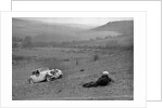 Riley 16 competing in the London Motor Club Coventry Cup Trial, Knatts Hill, Kent, 1938 by Bill Brunell
