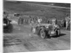 1933 Singer competing in a motoring trial, Bagshot Heath, Surrey, 1930s by Bill Brunell