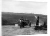 Motorcycle and sidecar competing in a motoring trial, Bagshot Heath, Surrey, 1930s by Bill Brunell