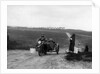 Motorcycle and sidecar competing in a motoring trial, Bagshot Heath, Surrey, 1930s by Bill Brunell