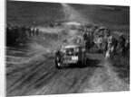 1932 MG J2 competing in a motoring trial, Bagshot Heath, Surrey, 1930s by Bill Brunell