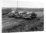 Three Ford V8s at the Sunbac Inter-Club Team Trial, 1935 by Bill Brunell