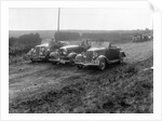Three Ford V8s at the Sunbac Inter-Club Team Trial, 1935 by Bill Brunell