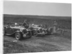 Two MG Magnettes and a Hillman Aero Minx at the Sunbac Inter-Club Team Trial, 1935 by Bill Brunell