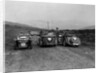 MG F type, Wolseley Hornet and MG Magnette at the Sunbac Inter-Club Team Trial, 1935 by Bill Brunell
