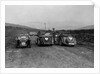 MG F type, Wolseley Hornet and MG Magnette at the Sunbac Inter-Club Team Trial, 1935 by Bill Brunell
