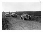 MG NA Magnettes of Doreen and Denis Evans at the Sunbac Inter-Club Team Trial, 1935 by Bill Brunell
