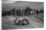 MG PB of EJ Haesendonck of the Cream Cracker Team at the MG Car Club Midland Centre Trial, 1938 by Bill Brunell