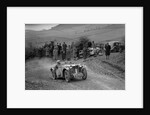MG PB of EJ Haesendonck of the Cream Cracker Team at the MG Car Club Midland Centre Trial, 1938 by Bill Brunell