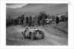 MG PB of EJ Haesendonck of the Cream Cracker Team at the MG Car Club Midland Centre Trial, 1938 by Bill Brunell