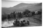Aston Martin 2-seater of JD Keightley competing in the MG Car Club Midland Centre Trial, 1938 by Bill Brunell