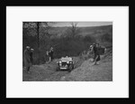 MG TA of F Wallace competing in the MG Car Club Midland Centre Trial, 1938 by Bill Brunell