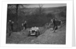 MG TA of F Wallace competing in the MG Car Club Midland Centre Trial, 1938 by Bill Brunell