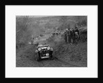 MG PA of JH Clent competing in the MG Car Club Midland Centre Trial, 1938 by Bill Brunell
