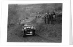 MG PA of JH Clent competing in the MG Car Club Midland Centre Trial, 1938 by Bill Brunell