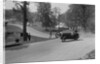 Austin 7 of B Sparrow about to crash, Donington Park Race Meeting, Leicestershire, 1933 by Bill Brunell