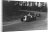 MG Magnette of AA Rigby leading JR Grice's Riley Brooklands at Donington Park, Leicestershire, 1935 by Bill Brunell