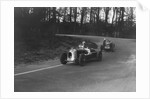 MG Magnette of AA Rigby leading JR Grice's Riley Brooklands at Donington Park, Leicestershire, 1935 by Bill Brunell