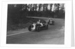 MG Magnette of AA Rigby leading JR Grice's Riley Brooklands at Donington Park, Leicestershire, 1935 by Bill Brunell