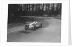 Riley offset-bodied single seater of Hector Dobbs racing at Donington Park, Leicestershire, 1935 by Bill Brunell