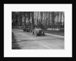 MG Magnette leading a Frazer-Nash Shelsley at Donington Park, Leicestershire, 1930s by Bill Brunell