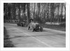 MG Magnette leading a Frazer-Nash Shelsley at Donington Park, Leicestershire, 1930s by Bill Brunell