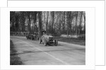 MG Magnette leading a Frazer-Nash Shelsley at Donington Park, Leicestershire, 1930s by Bill Brunell