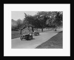 Austin Ulster leading a MG Magnette at Donington Park, Leicestershire, 1930s by Bill Brunell