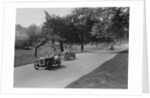 Austin Ulster leading a MG Magnette at Donington Park, Leicestershire, 1930s by Bill Brunell