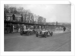 Riley and Alta racing at Donington Park, Leicestershire, c1930s by Bill Brunell