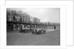 Riley and Alta racing at Donington Park, Leicestershire, c1930s by Bill Brunell