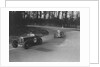 Two Frazer-Nash cars racing at Donington Park, Leicestershire, 1930s by Bill Brunell