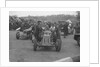 Dick Seaman's ERA, Dick Shuttleworth's Alfa Romeo and a MG Magnette at Donington Park, 1935 by Bill Brunell