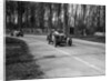 Frazer-Nash Byfleet II leading an MG at Donington Park, Leicestershire, 1935 by Bill Brunell