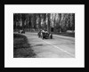 Frazer-Nash Byfleet II leading an MG at Donington Park, Leicestershire, 1935 by Bill Brunell