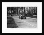Frazer-Nash Byfleet II leading an MG at Donington Park, Leicestershire, 1935 by Bill Brunell
