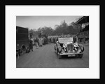 Lagonda open 4-seater tourer, possibly owned by Earl Howe, Crystal Palace, London, 1939 by Bill Brunell