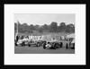 MG R type of Bill Esplen, ERA of Geg Parnell and MG of H Stuart-Wilton, Crystal Palace, 1939 by Bill Brunell