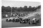 Austin 7 of WD Castello, Alta of Eric Winterbottom and MG K3 racing at Crystal Palace, London, 1939 by Bill Brunell