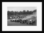 Austin 7 of WD Castello, Alta of Eric Winterbottom and MG K3 racing at Crystal Palace, London, 1939 by Bill Brunell