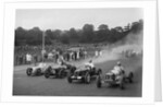 Austin 7 of WD Castello, Alta of Eric Winterbottom and MG K3 racing at Crystal Palace, London, 1939 by Bill Brunell