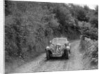 Singer Le Mans competing in the Mid Surrey Automobile Club Barnstaple Trial, 1934 by Bill Brunell