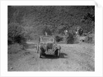 Singer 9 sports saloon competing in the Mid Surrey AC Barnstaple Trial, Beggars Roost, Devon, 1934 by Bill Brunell