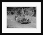 Jaguar SS open 2-seater at the Mid Surrey AC Barnstaple Trial, Beggars Roost, Devon, 1934 by Bill Brunell