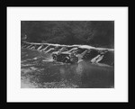 Triumph competing in the Mid Surrey AC Barnstaple Trial, Tarr Steps, Exmoor, Somerset, 1934 by Bill Brunell