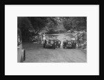 MG J2 and MG D type at the Mid Surrey AC Barnstaple Trial, Tarr Steps, Exmoor, 1934 by Bill Brunell