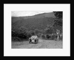 Singer sports competing in the Mid Surrey AC Barnstaple Trial, Beggars Roost, Devon, 1934 by Bill Brunell
